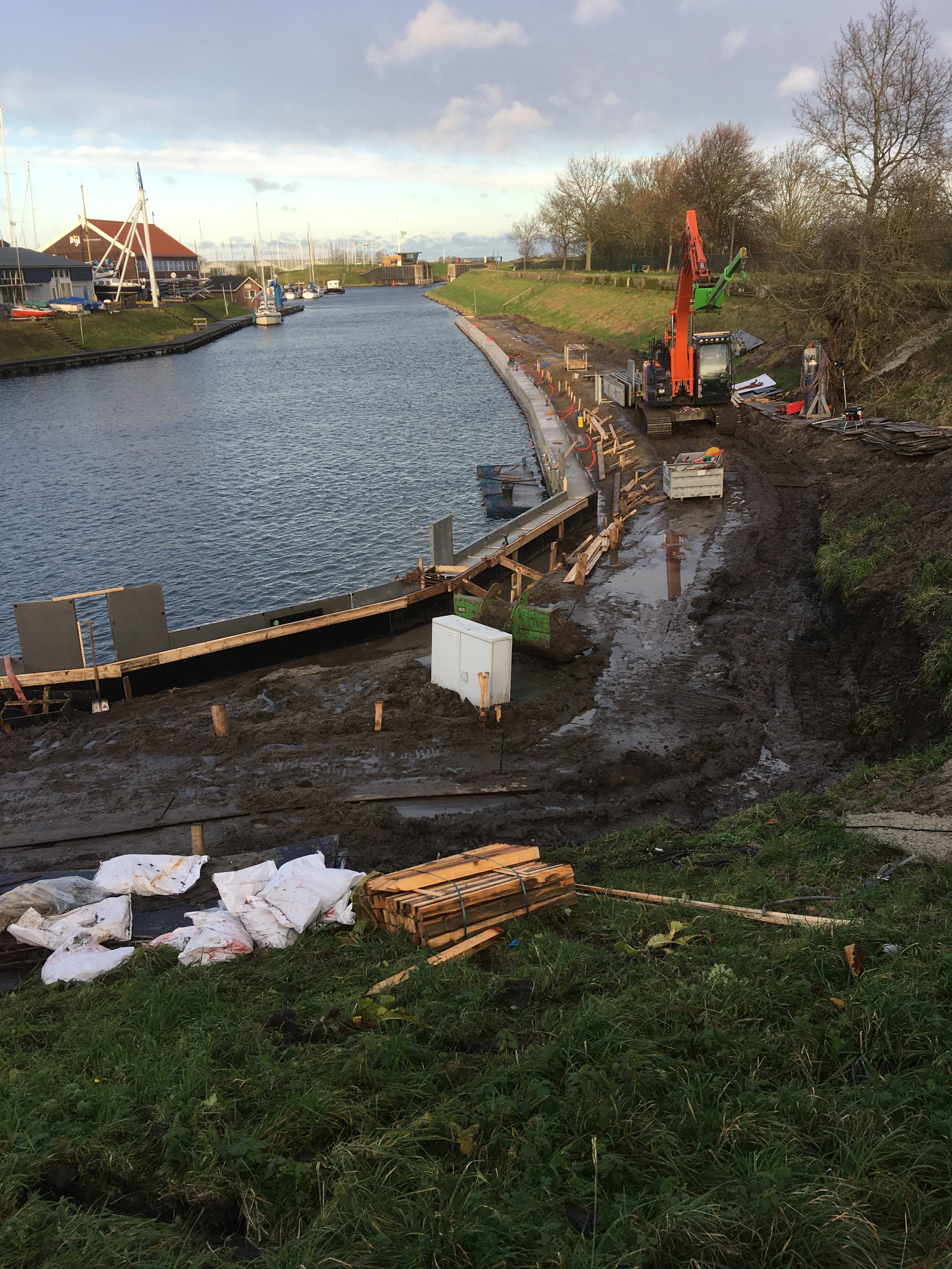 Betonnen deksloof Kade P
