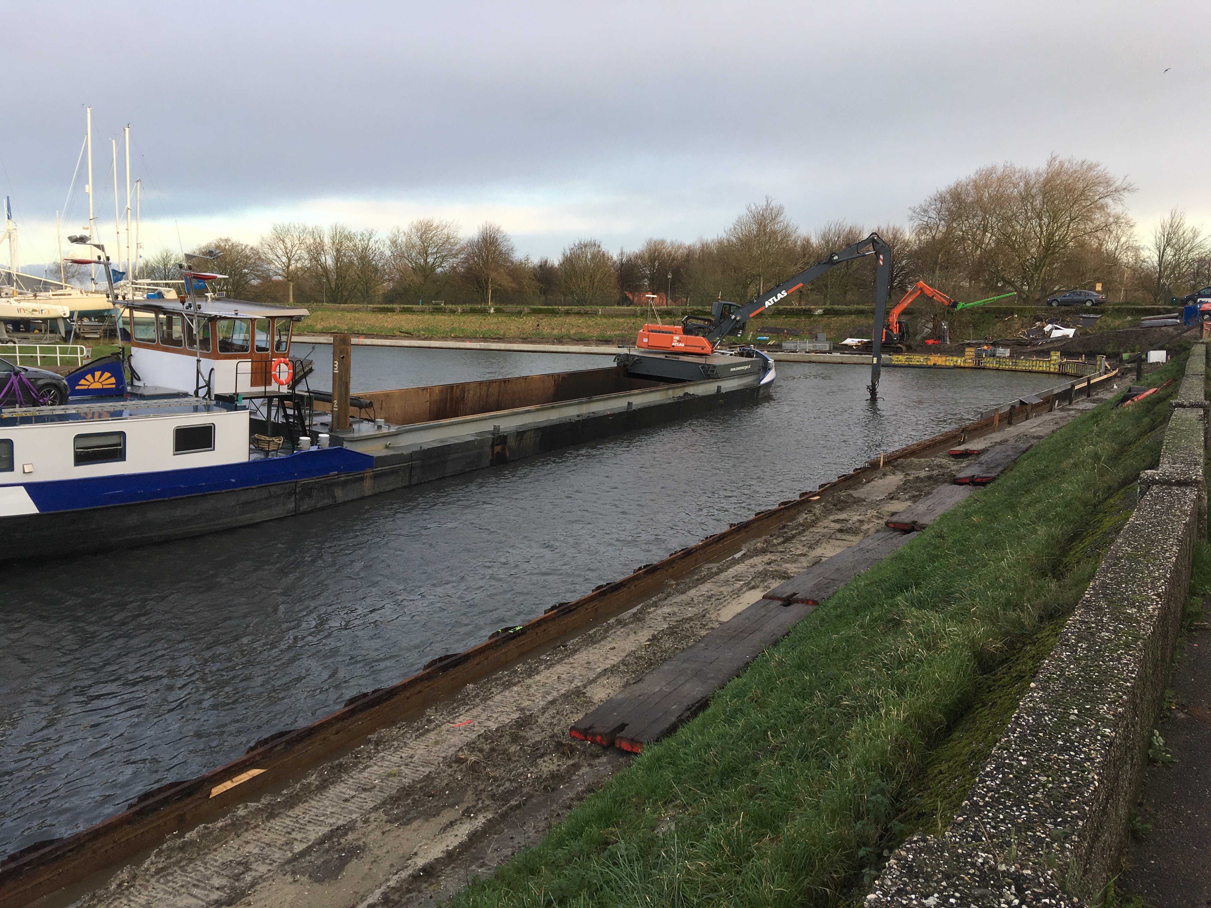 Baggerwerk Fase 1