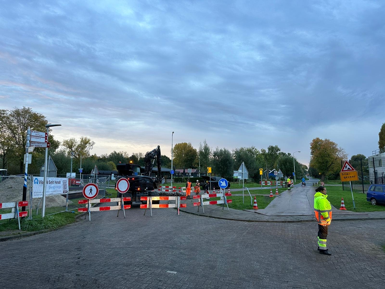 Platenbaan zijde landbouwpad