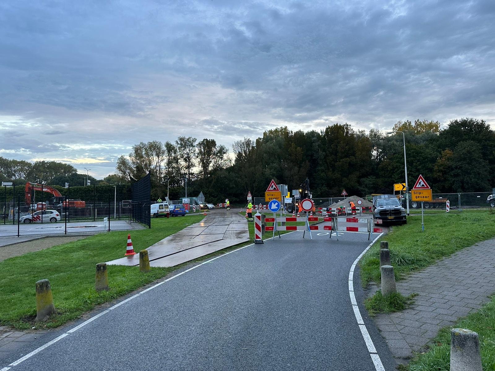Platenbaan zijde Abtswoude