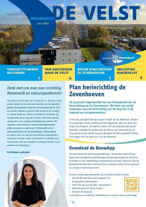 Nieuwsbrief de Velst - juli 2023