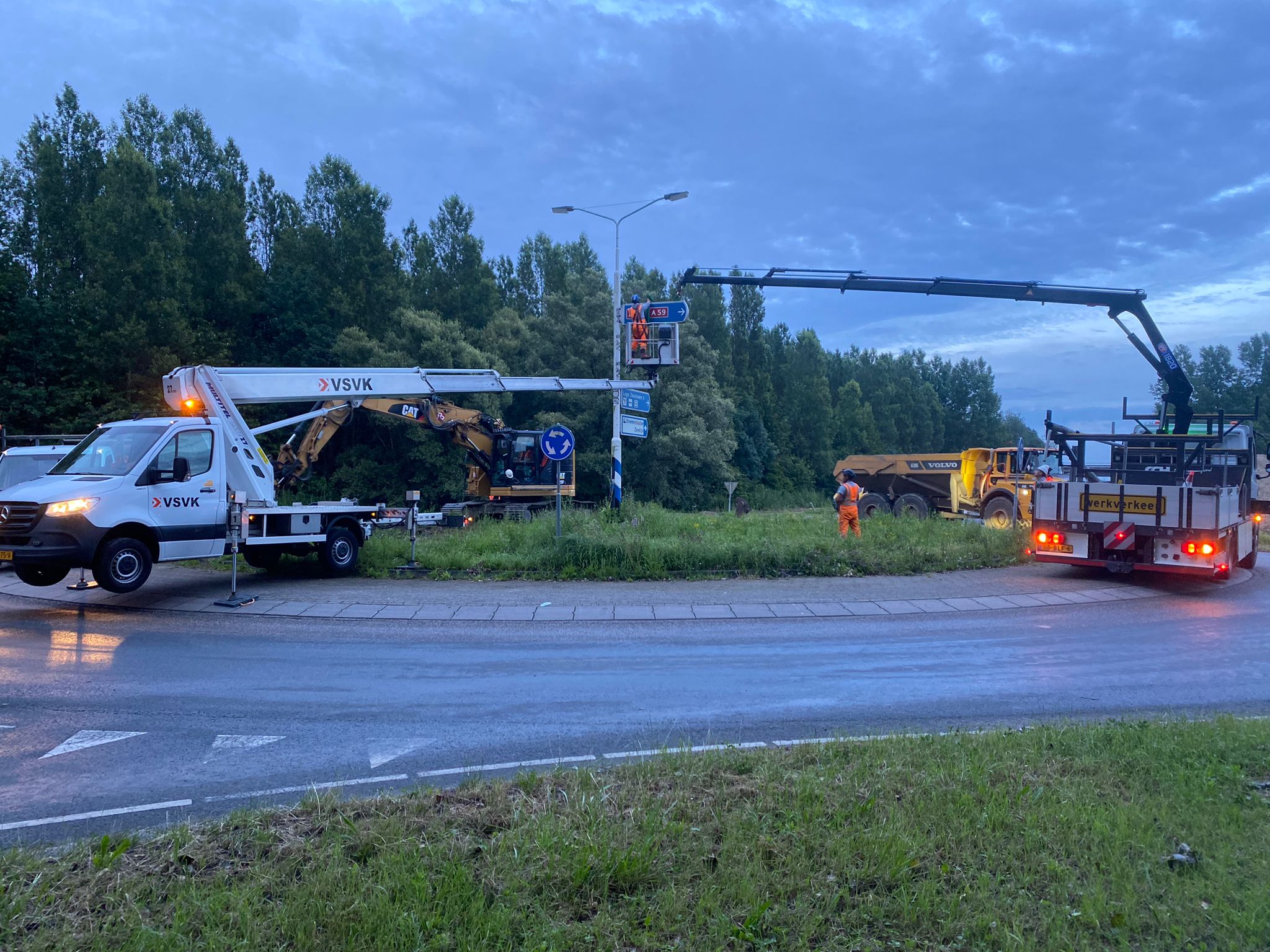 We slopen de rotonden en verwijderen bewegwijzeringsmasten