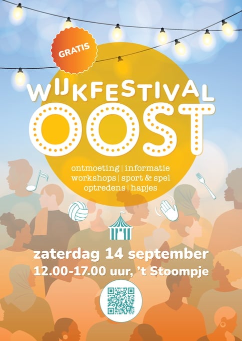 Flyer Wijkfestival Oost