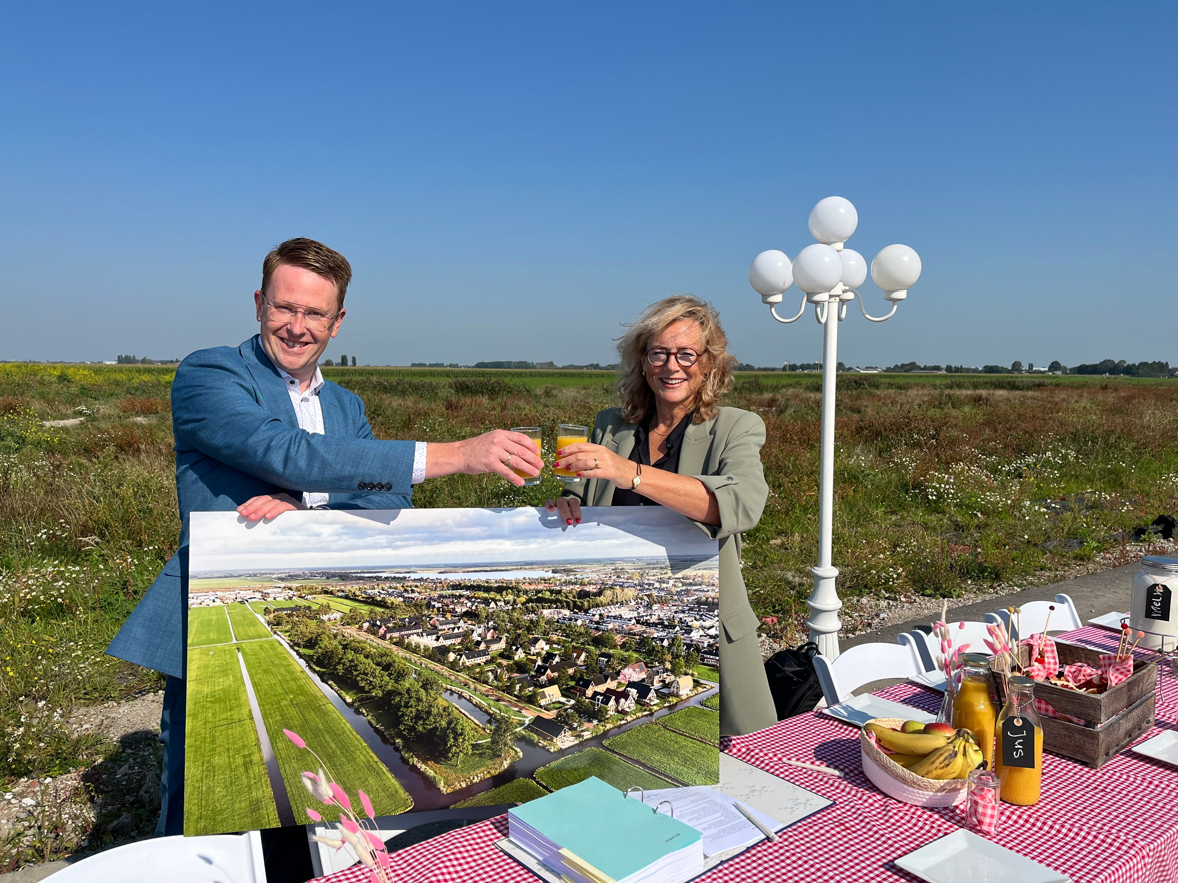 Ondertekening overeenkomst beklonken