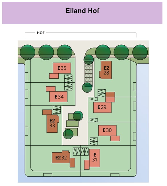 Verkoop eilanden Hof en Park