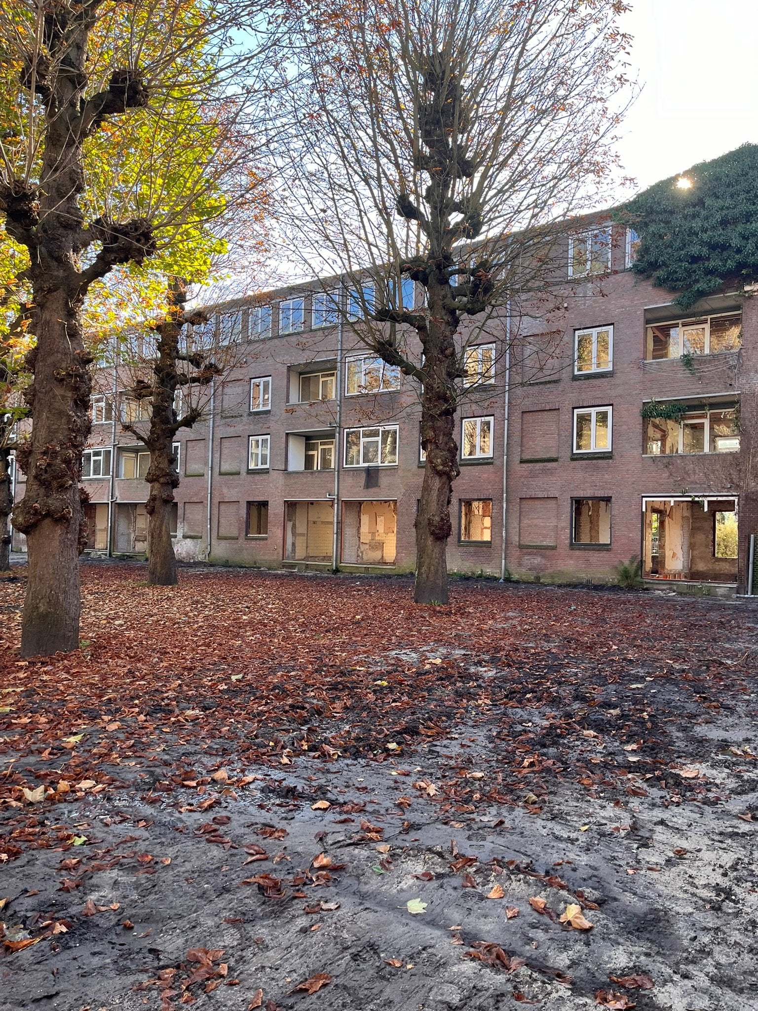 Sloop binnenterrein