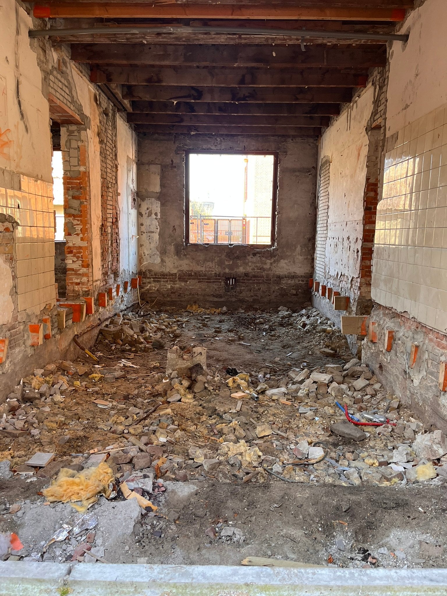 Sloop binnenzijde renovatie