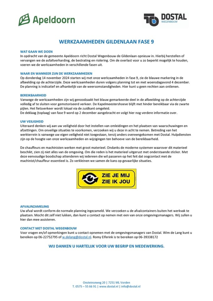 Bewonersbrief