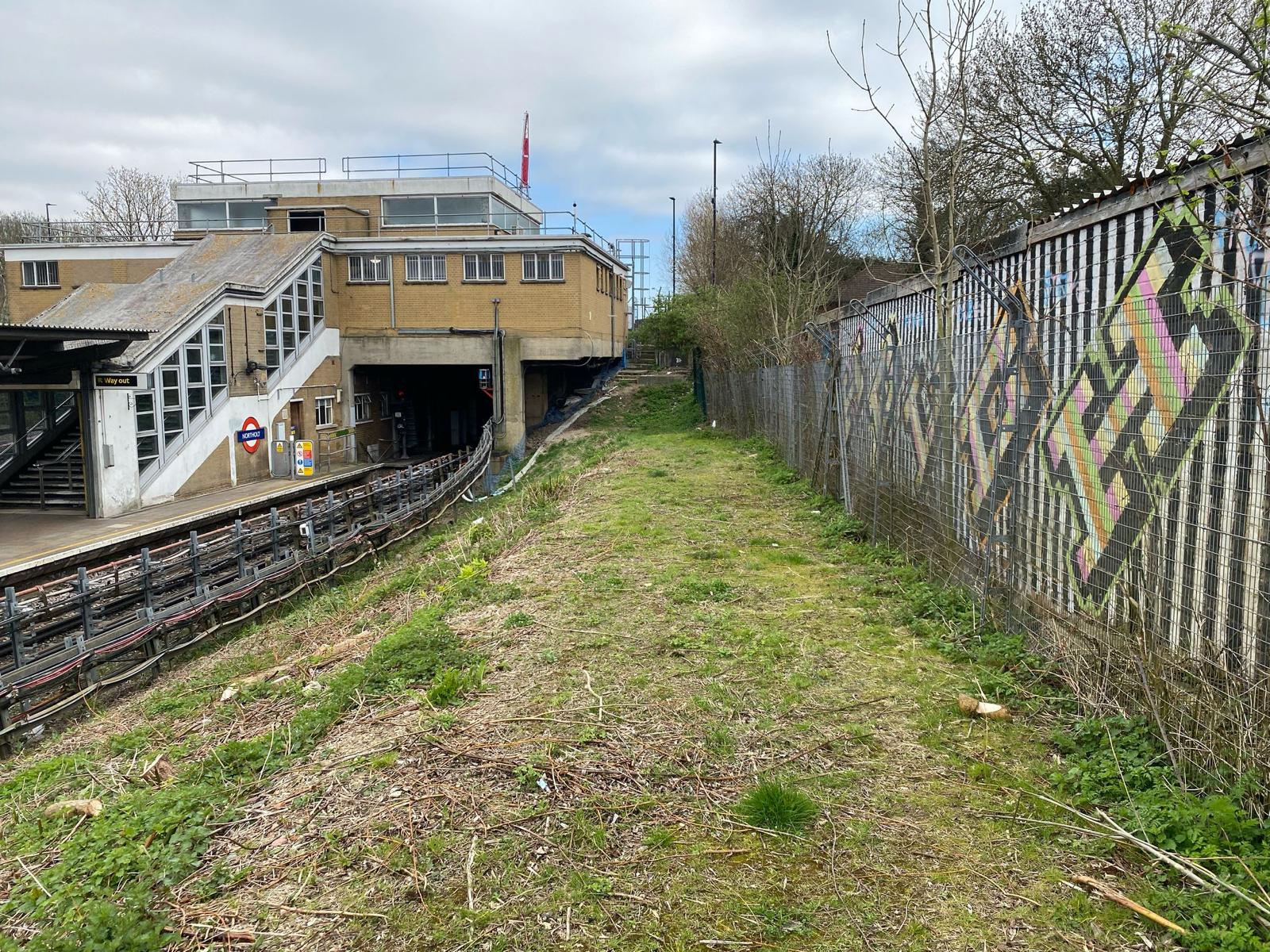 Northolt Tube station step-free access scheme