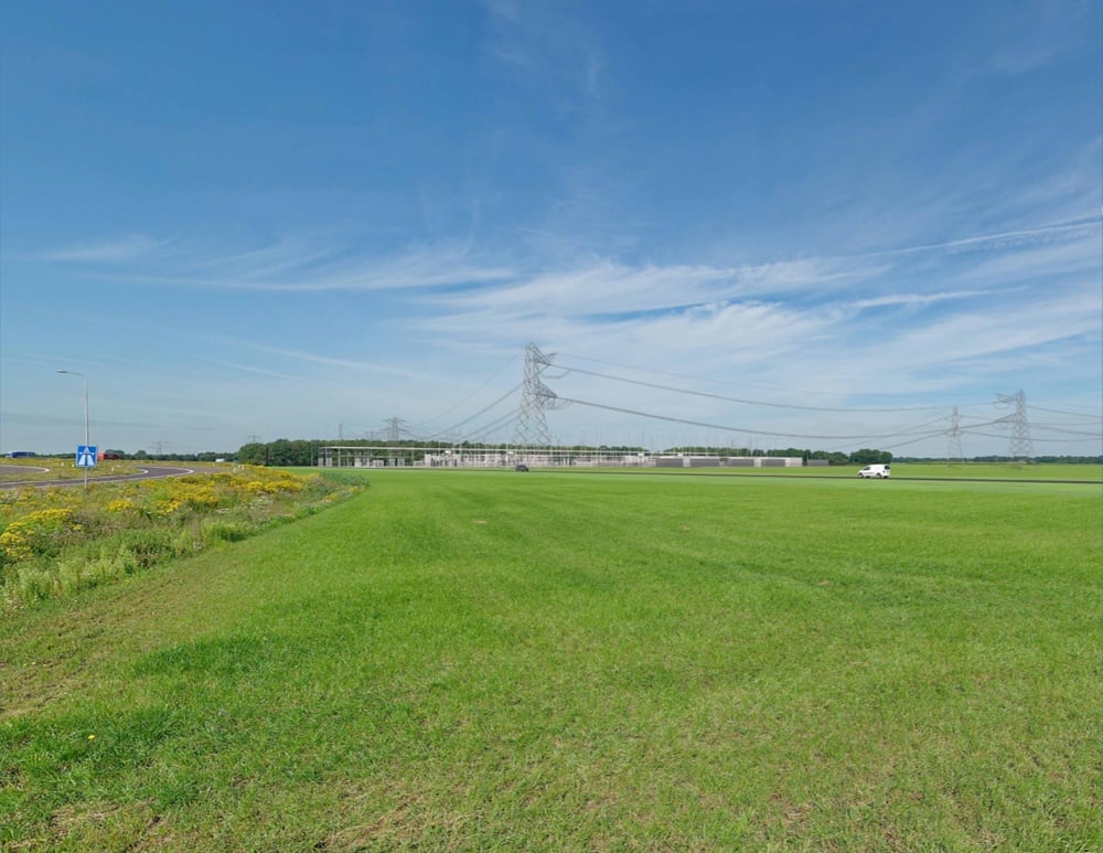 Impressie van Hoog- en middenspanningsstation Veenoord-Boerdijk