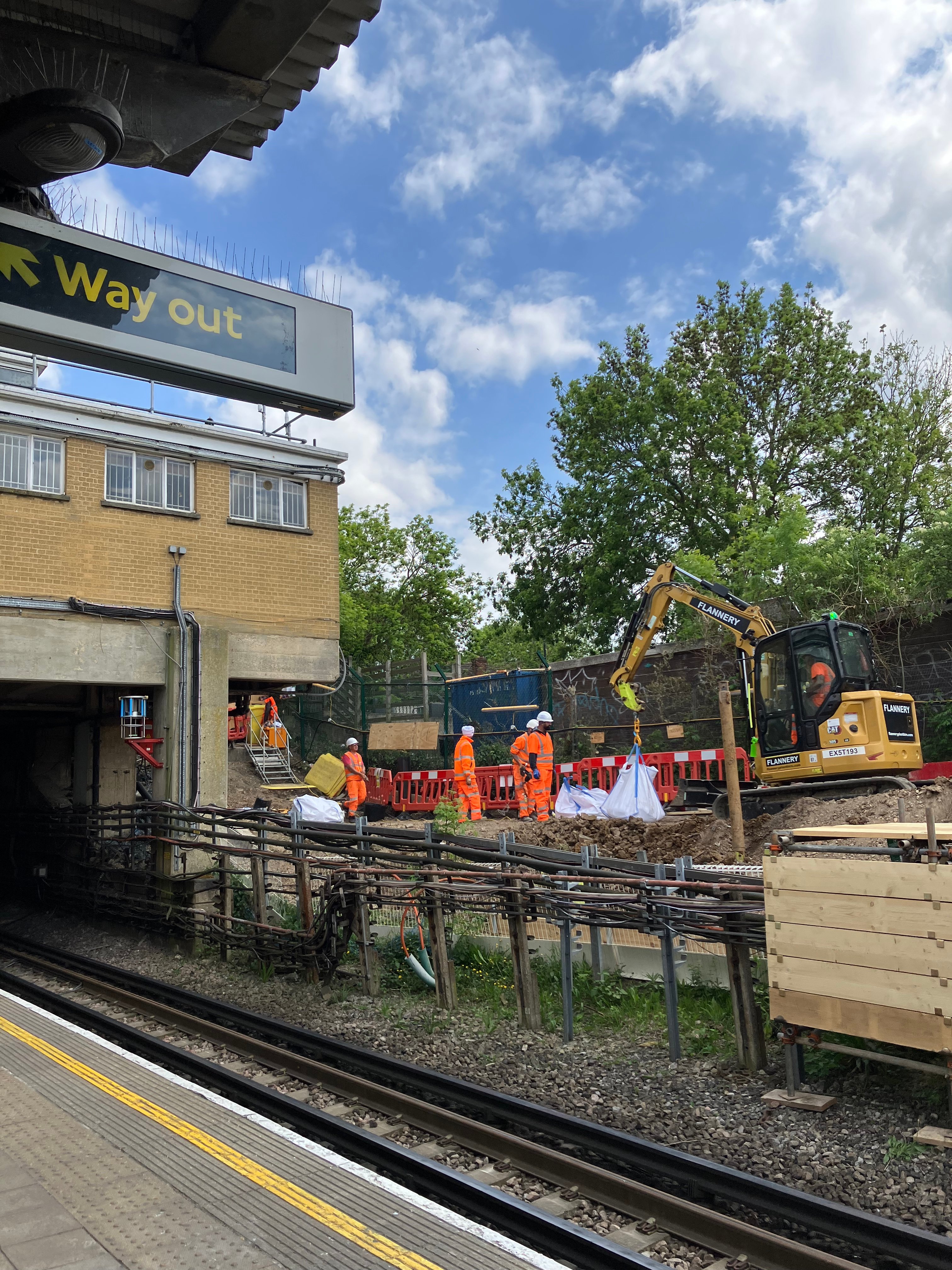 Northolt Tube station step-free access scheme