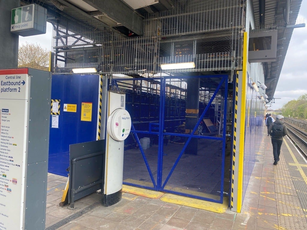 Northolt Tube station step-free access scheme