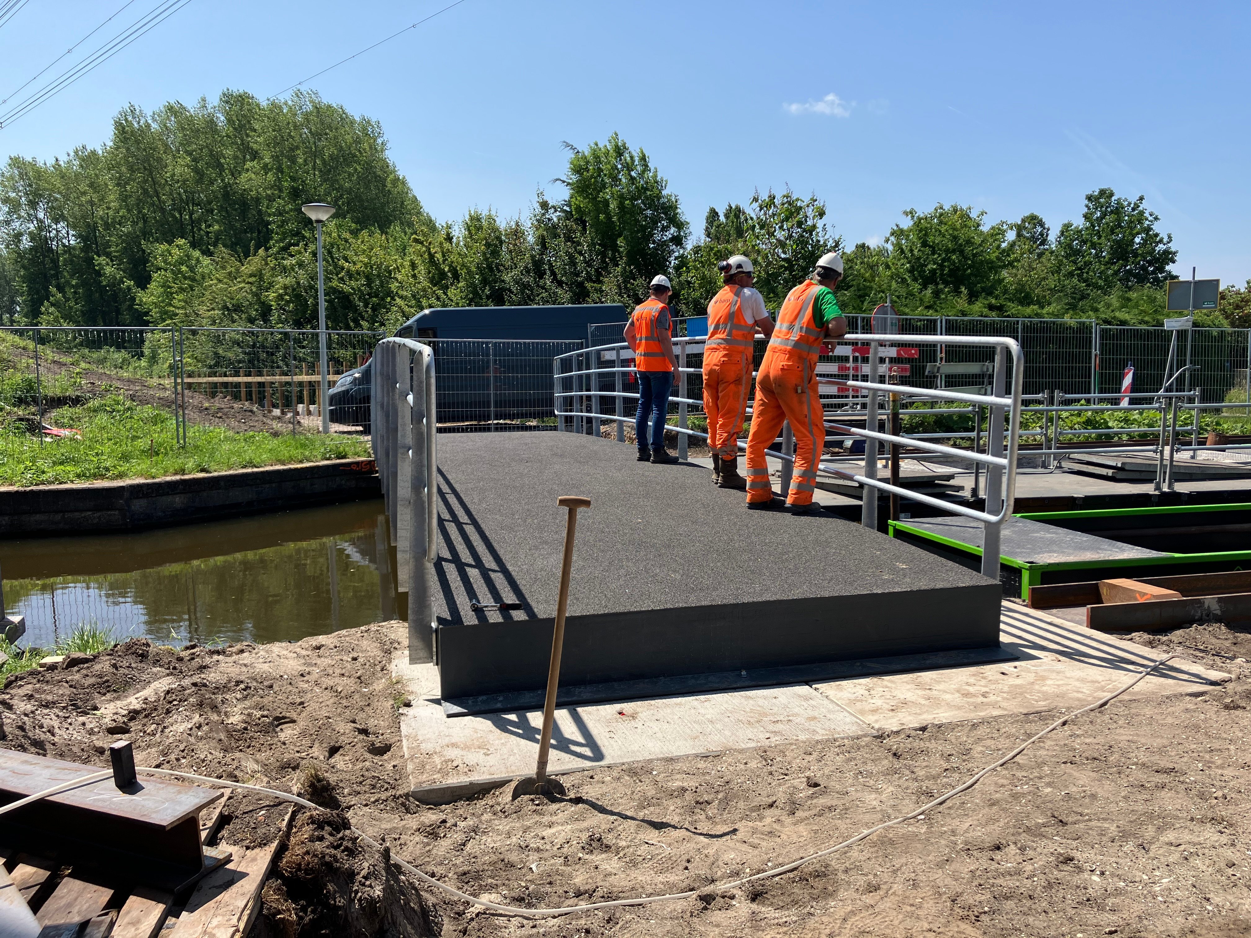 Even een pauze na het harde werk