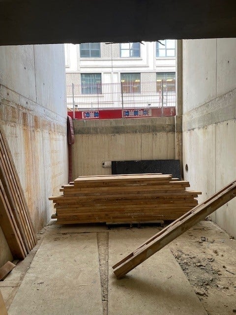 Ruimtereservering autoparkeerlift kelder