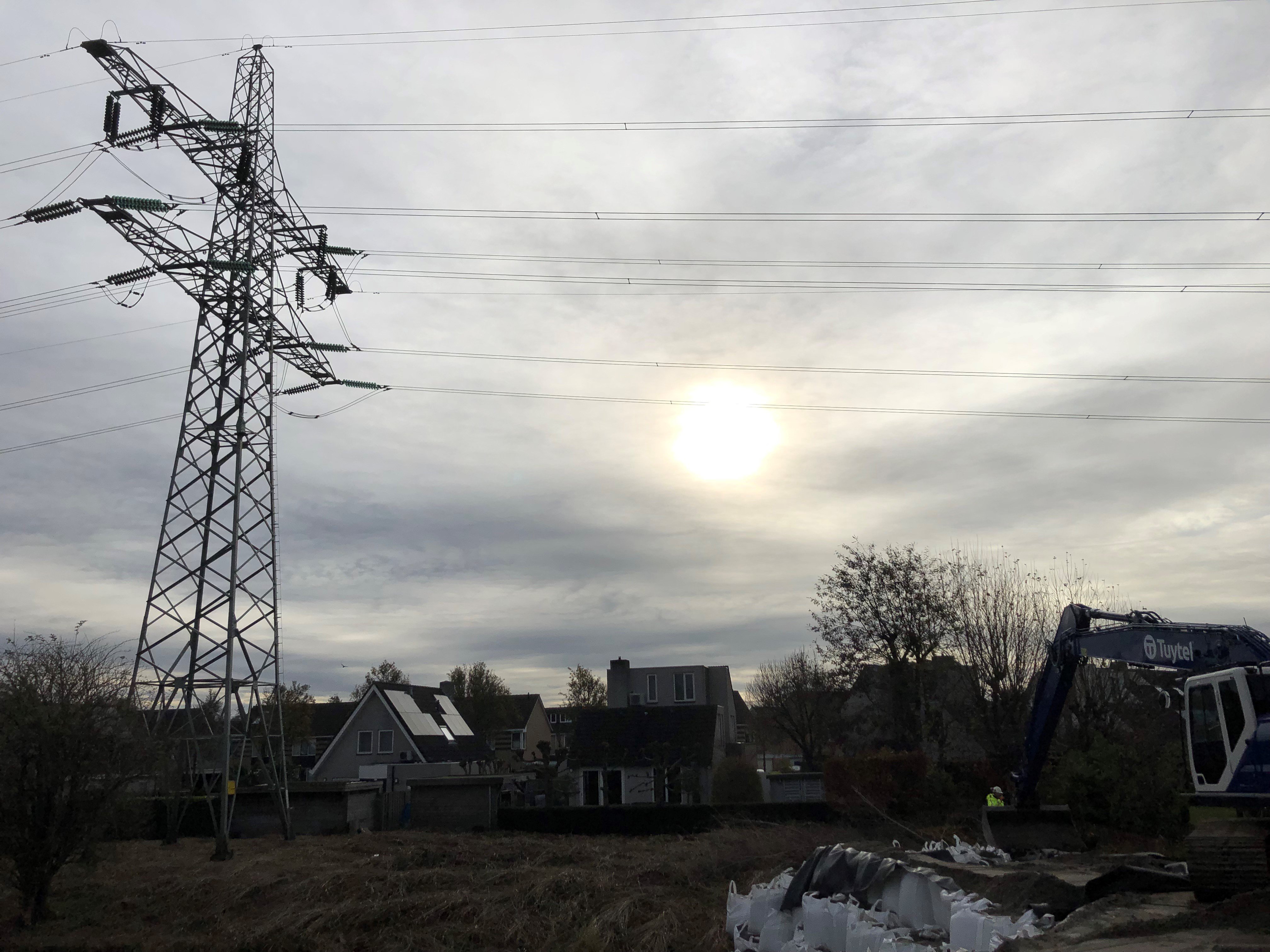 Foto werkterrein mast 11