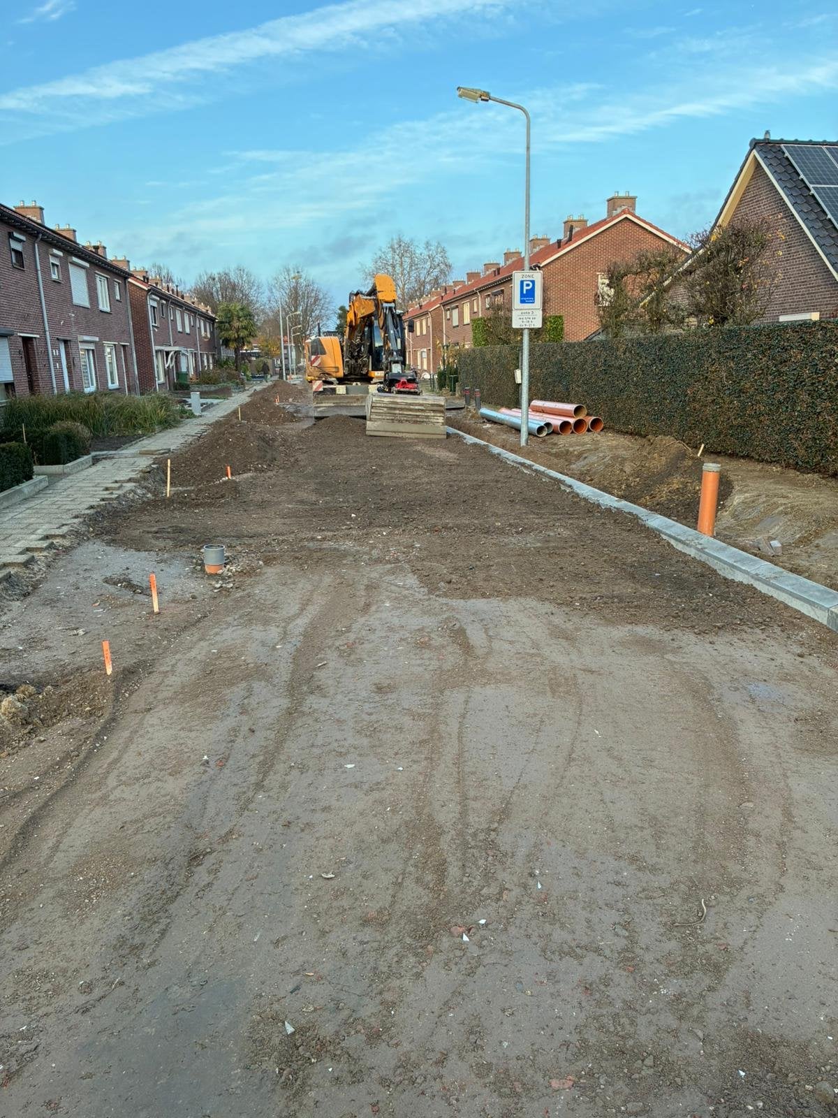 Werkzaamheden Slotstraat