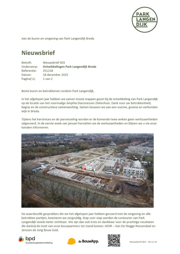 Nieuwsbrief 18-12-2025