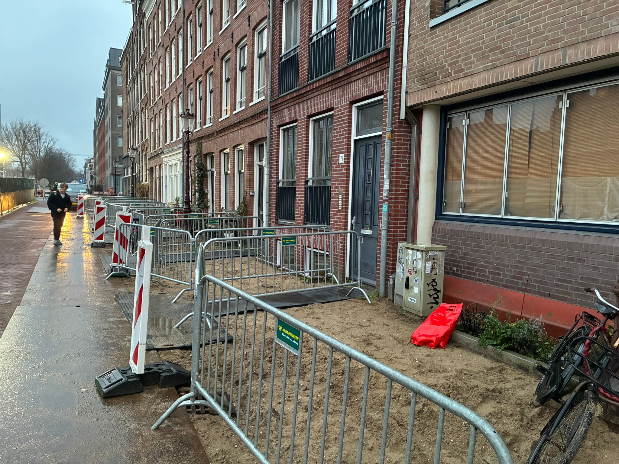 Het werk aan de drinkwaterleiding is bijna afgerond