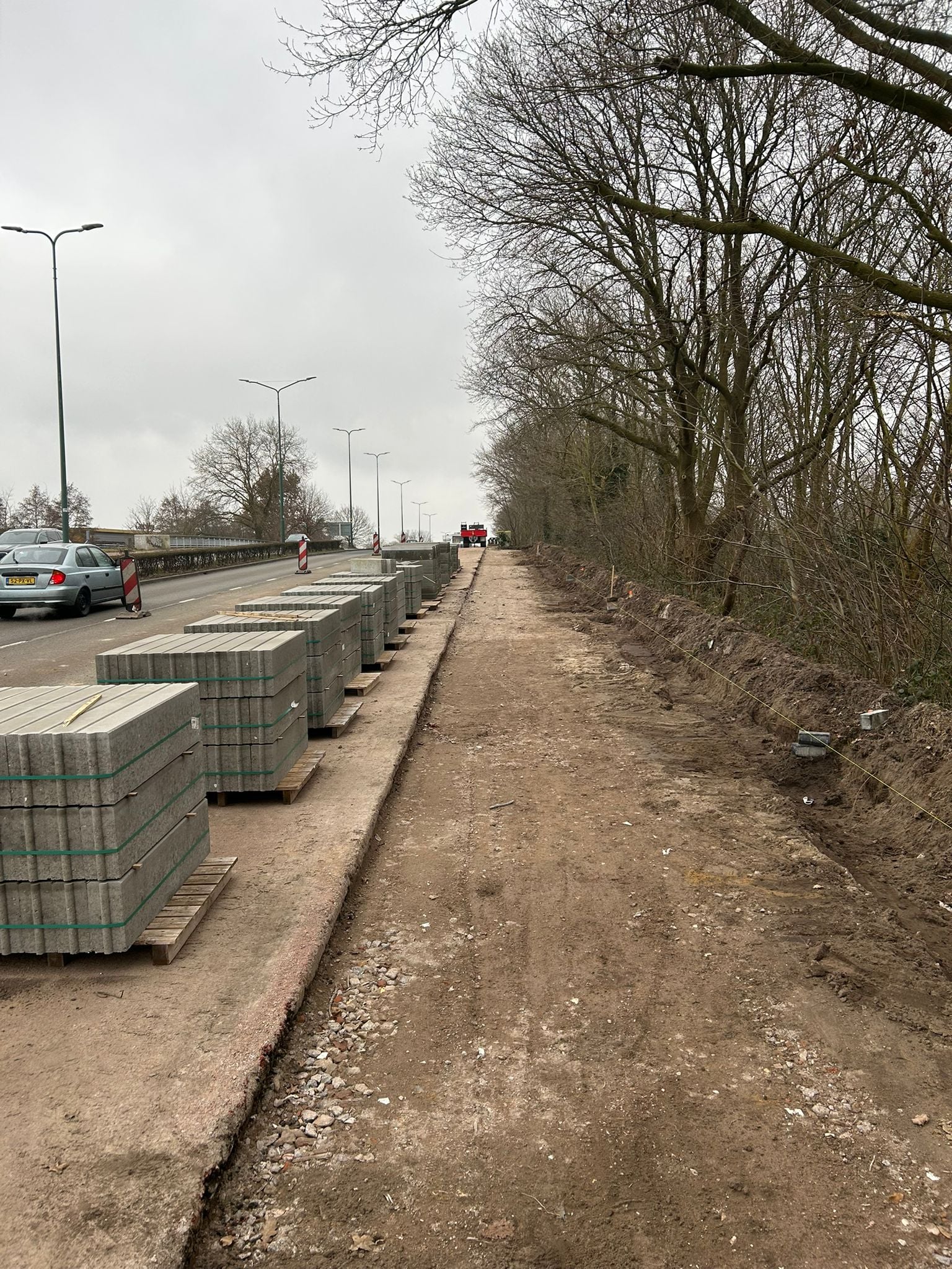 Fase 2A-1 : voorbereidende werkzaamheden