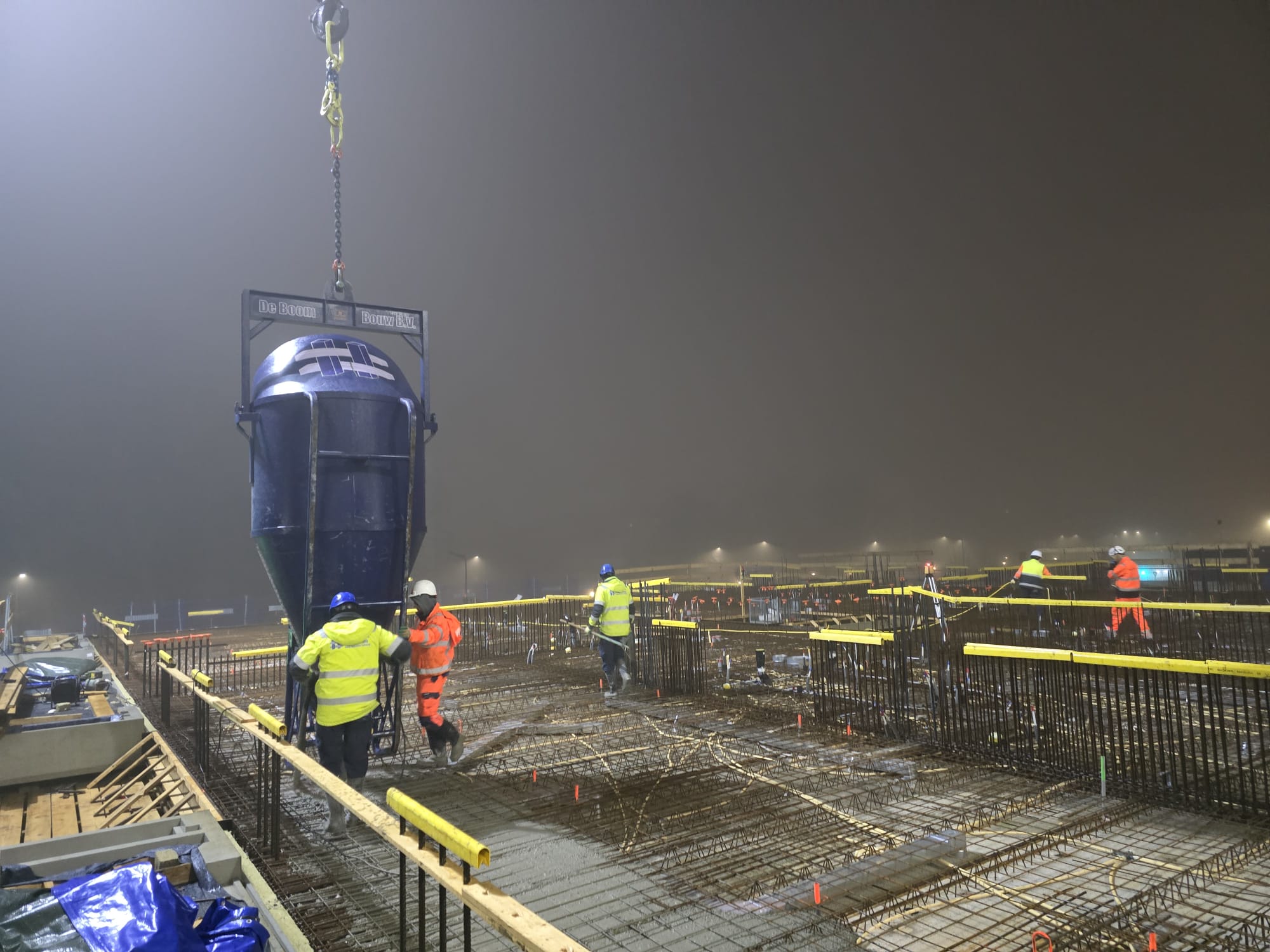 Storten van de 2e verdieping