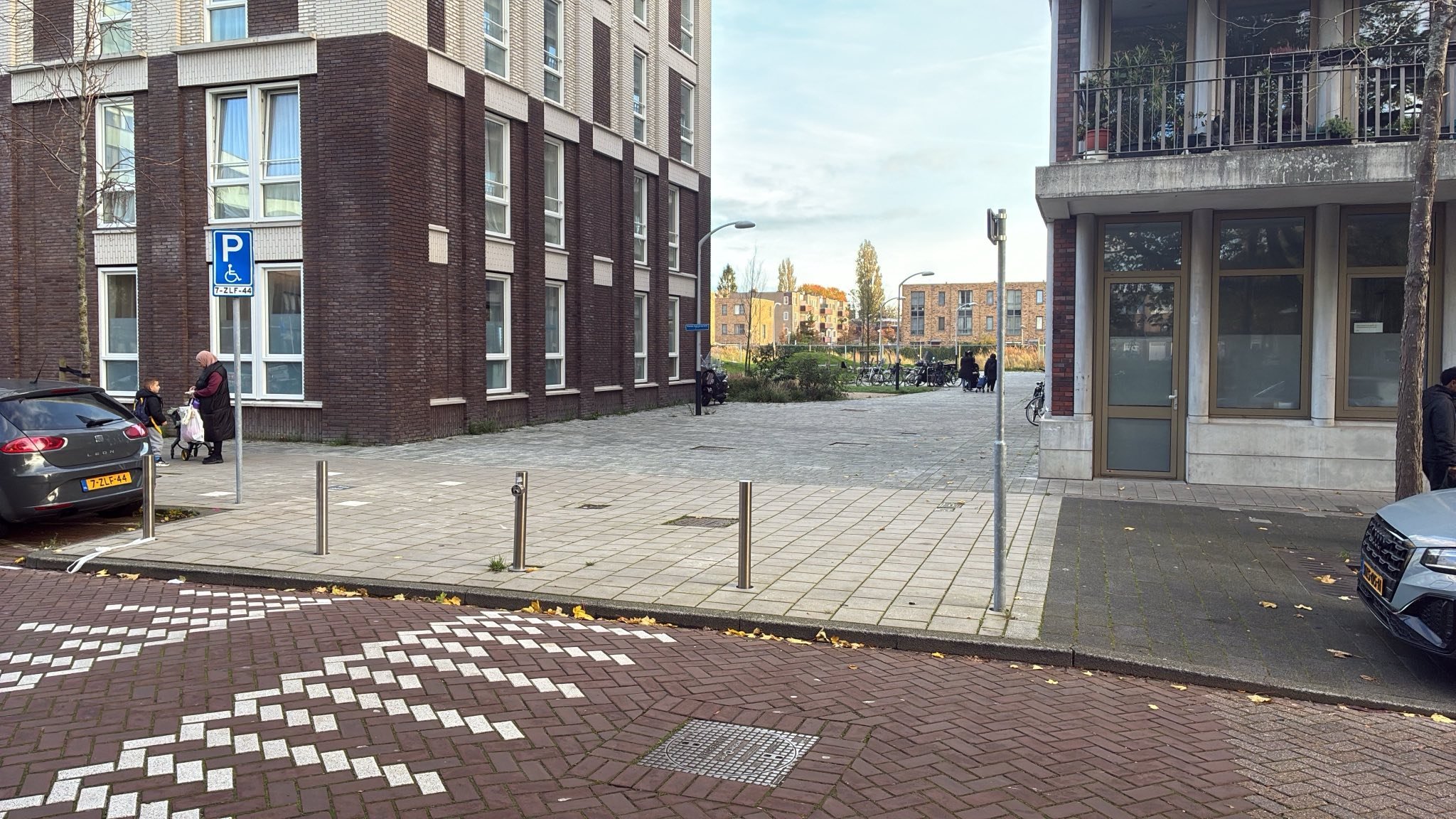 foto vanuit hoek frobelstraat naar johan ammanplantsoen