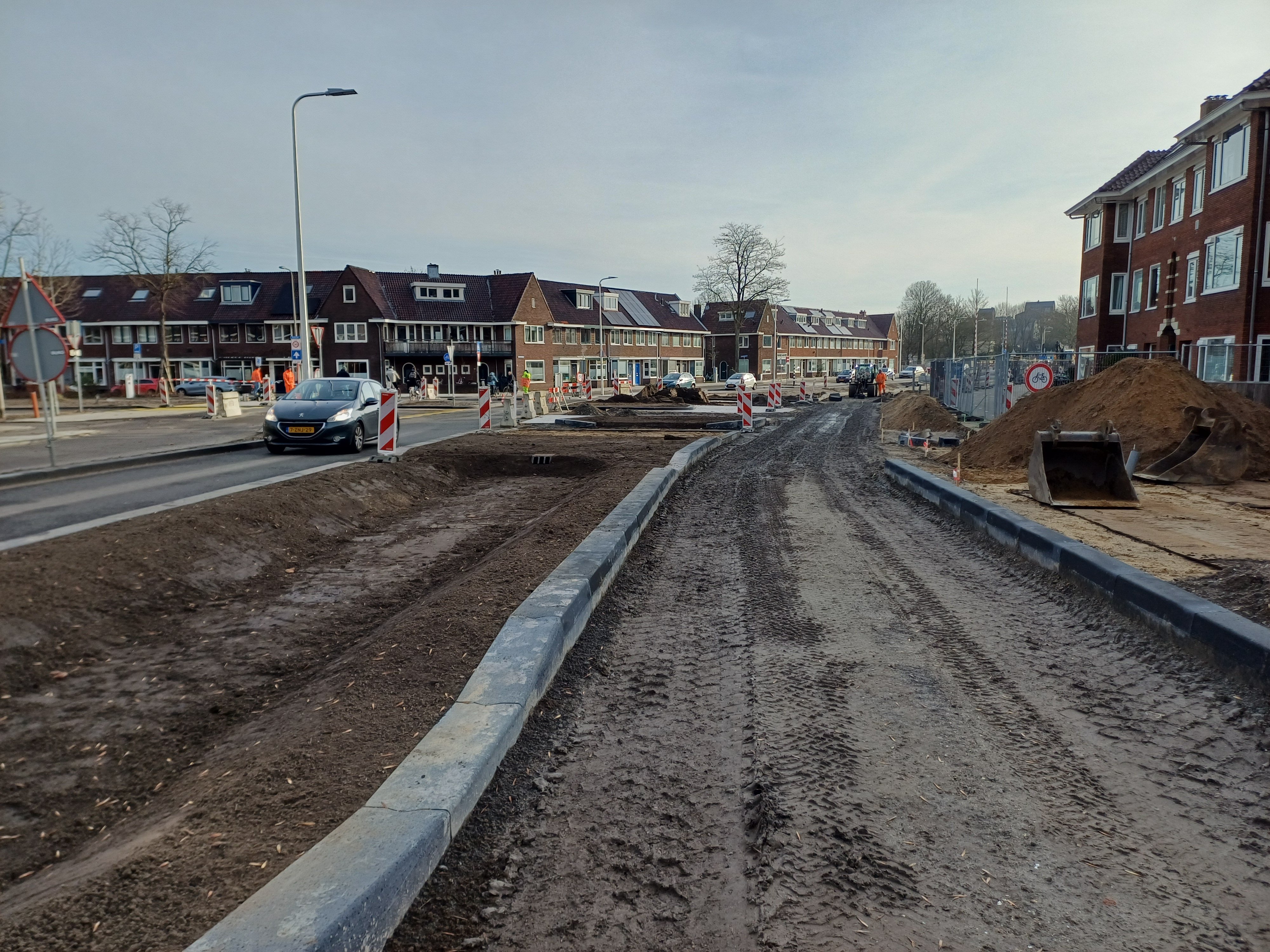 De nieuwe inrichting wordt steeds beter zichtbaar