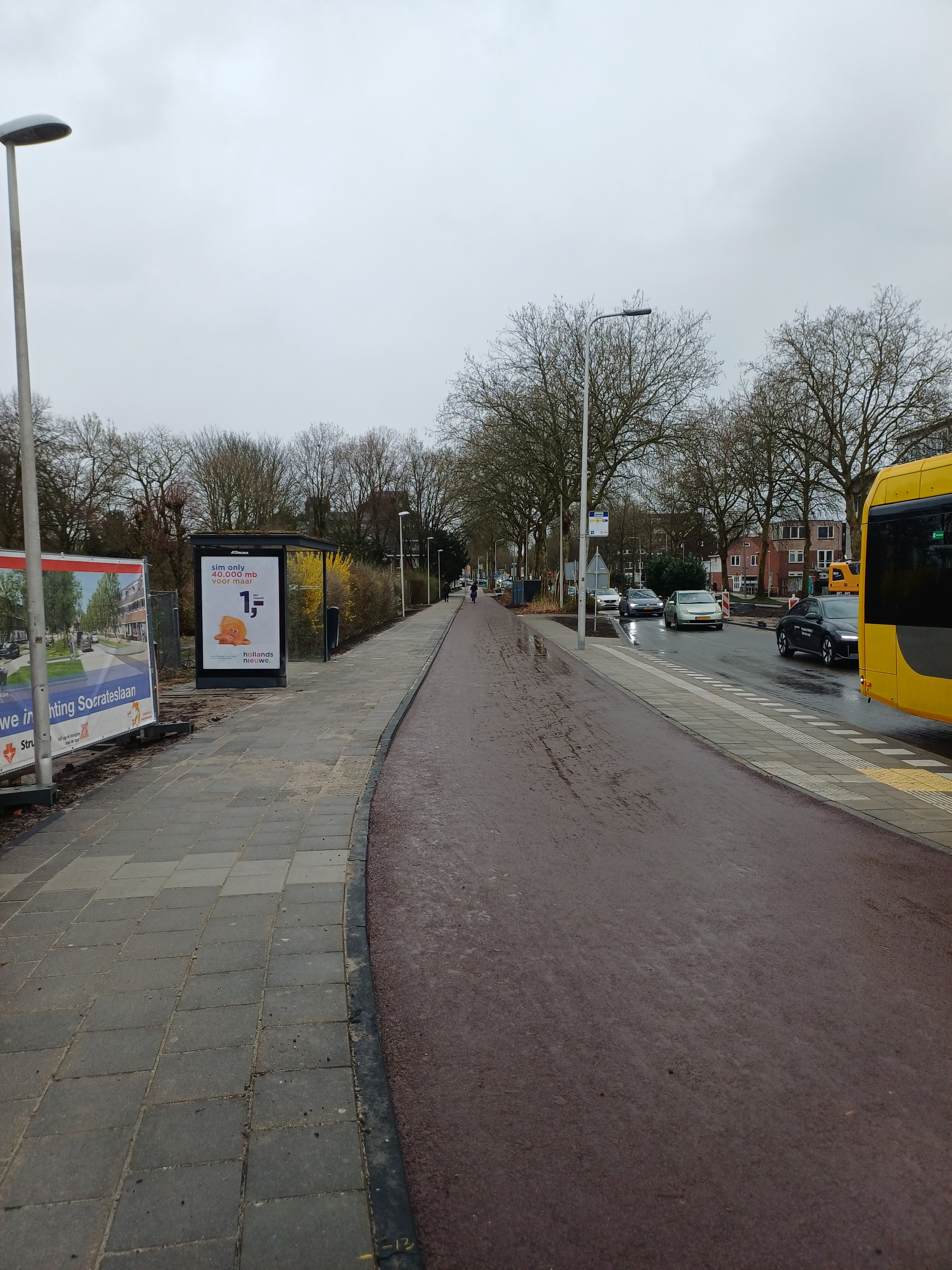 Fietspad noordkant 't Goylaan