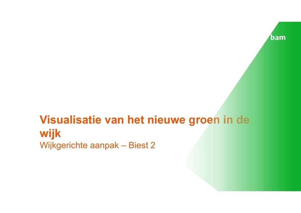 Impressies groen - Biest fase 2 in Weert