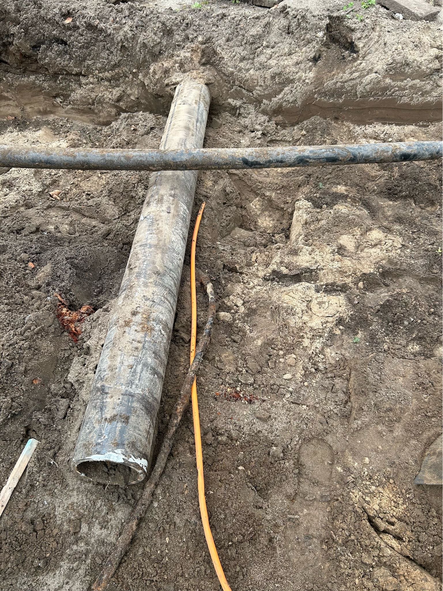Gevonden voorwerp: een oude waterleiding.