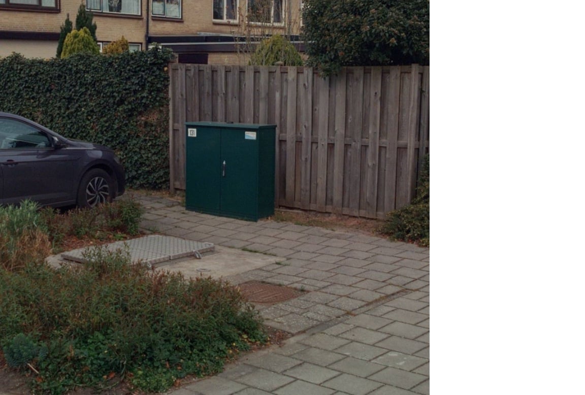 Voorbeeld gemaal, locatie Hulststraat