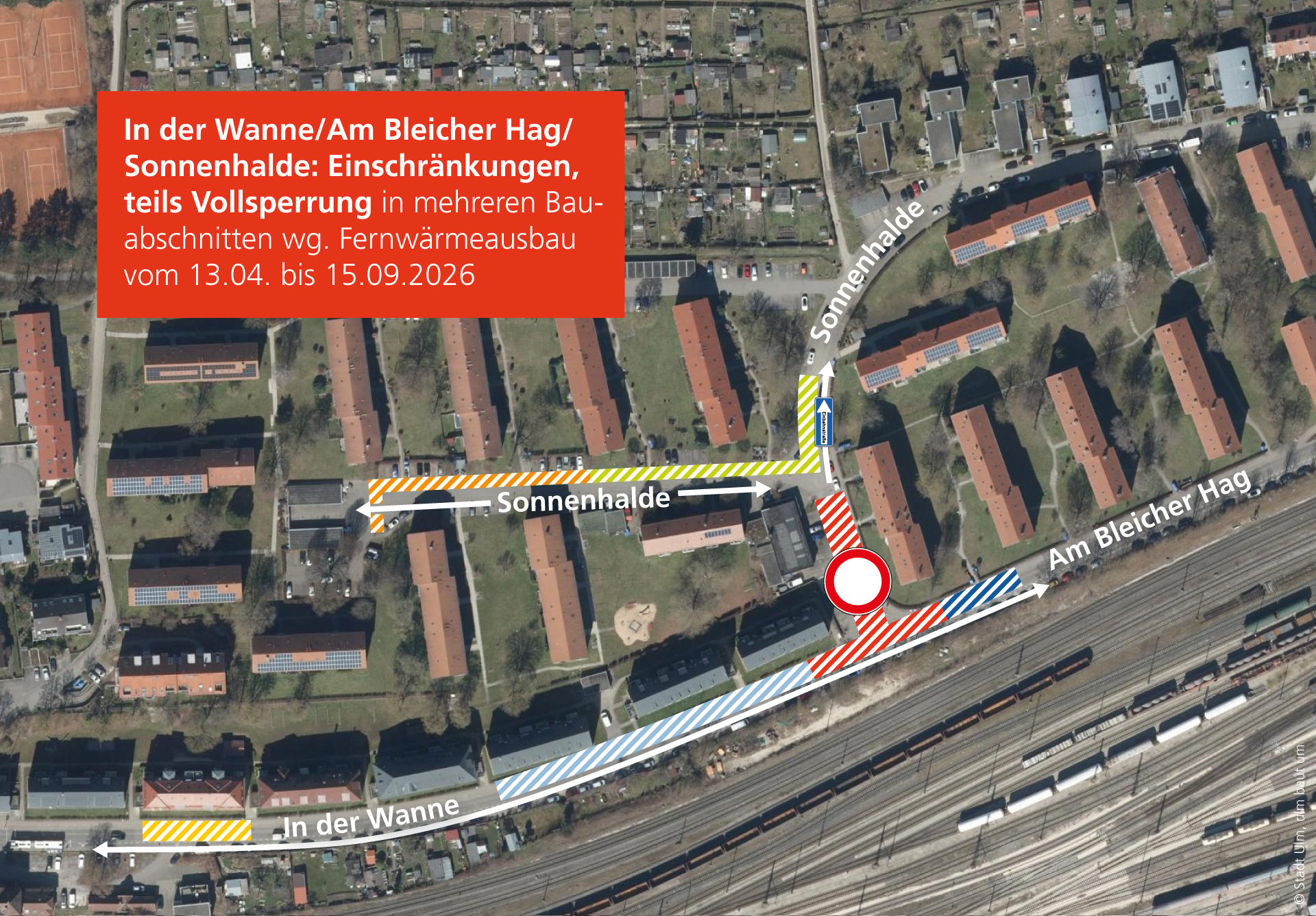 In der Wanne/Am Bleicher Hag/Sonnhalde: FUG startet ab 13.04.2026