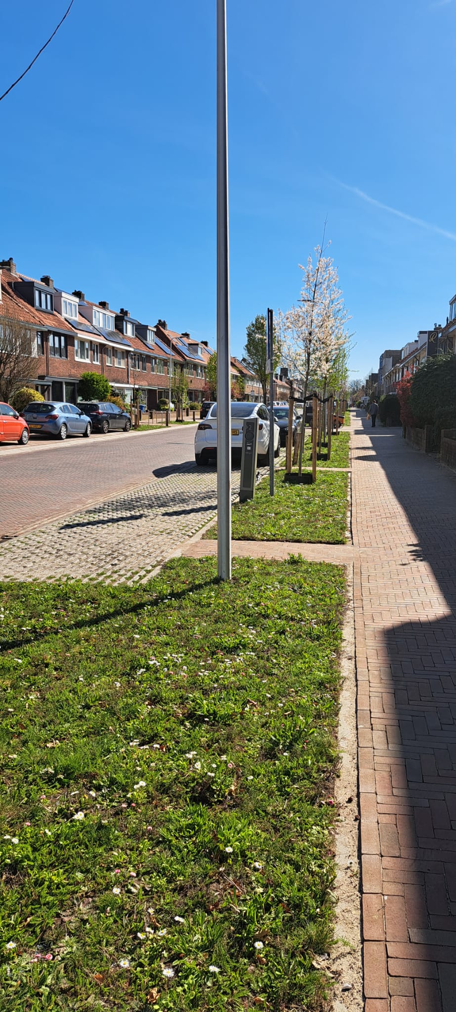 Groen aangebracht