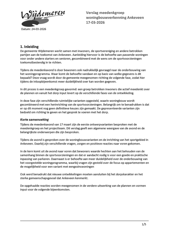 Verslag Meedenkgroep 17-03-2026