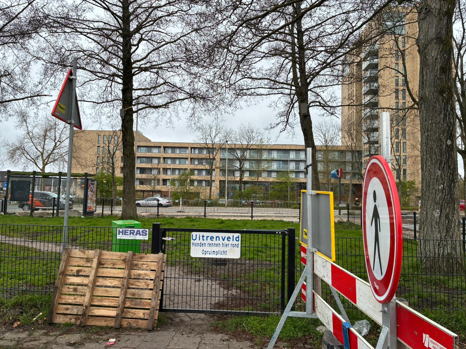Uitrenveld tussen Boeierstraat en Churchilllaan