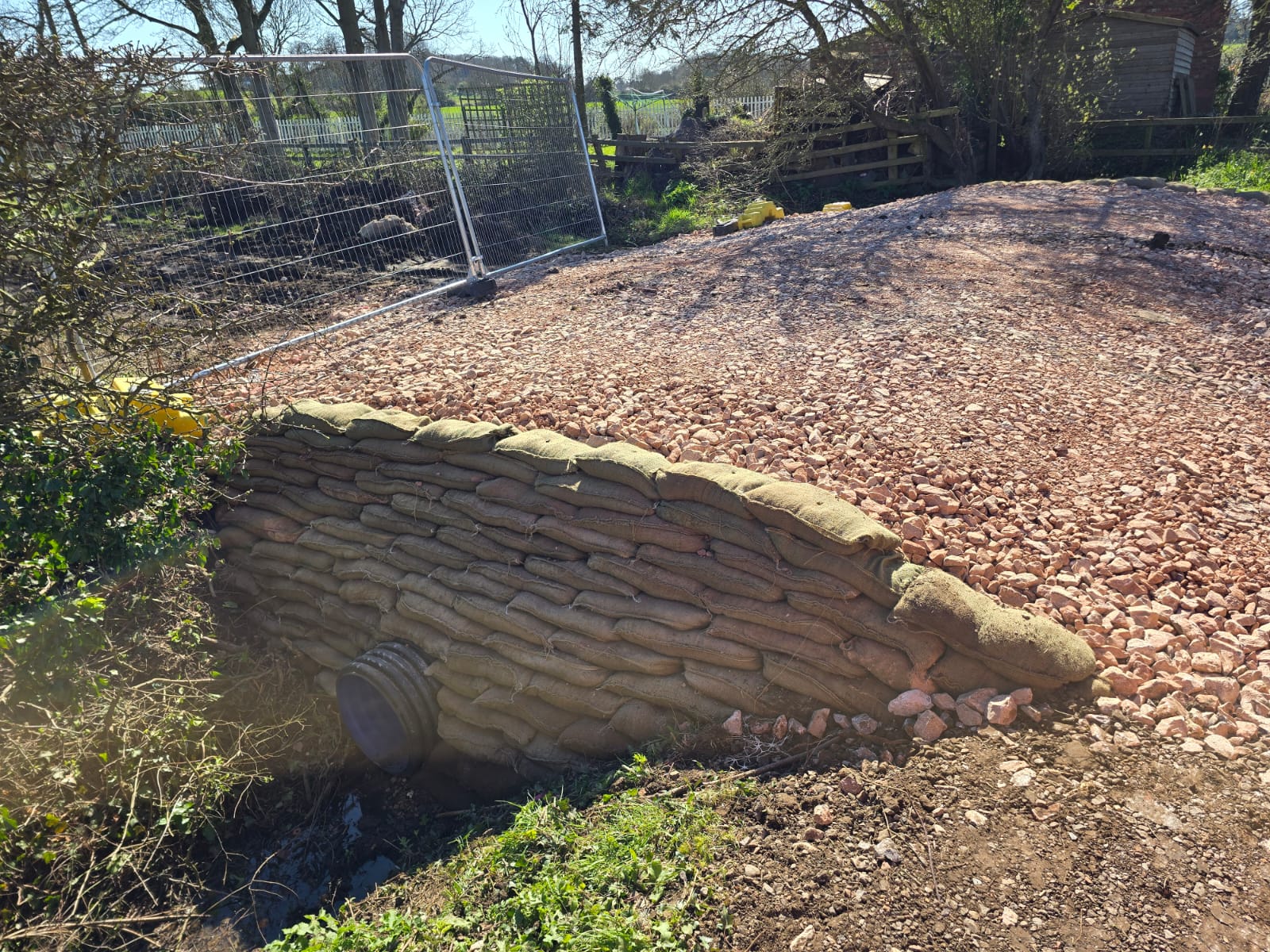 Culvert installation - Aspley Guise