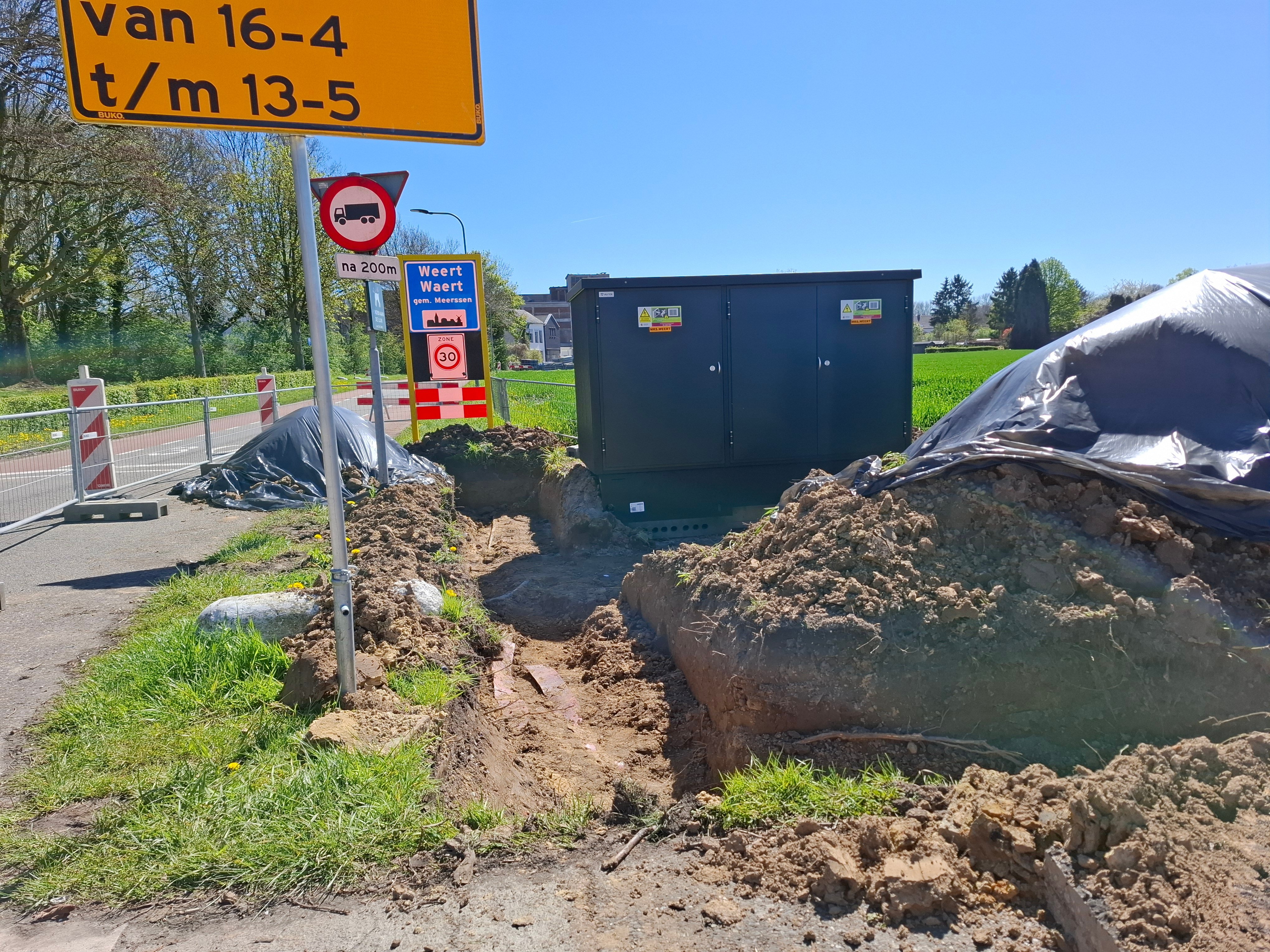 Weert is van 16 april tot en met 13 mei afgesloten voor verkeer vanaf de Fregatweg.