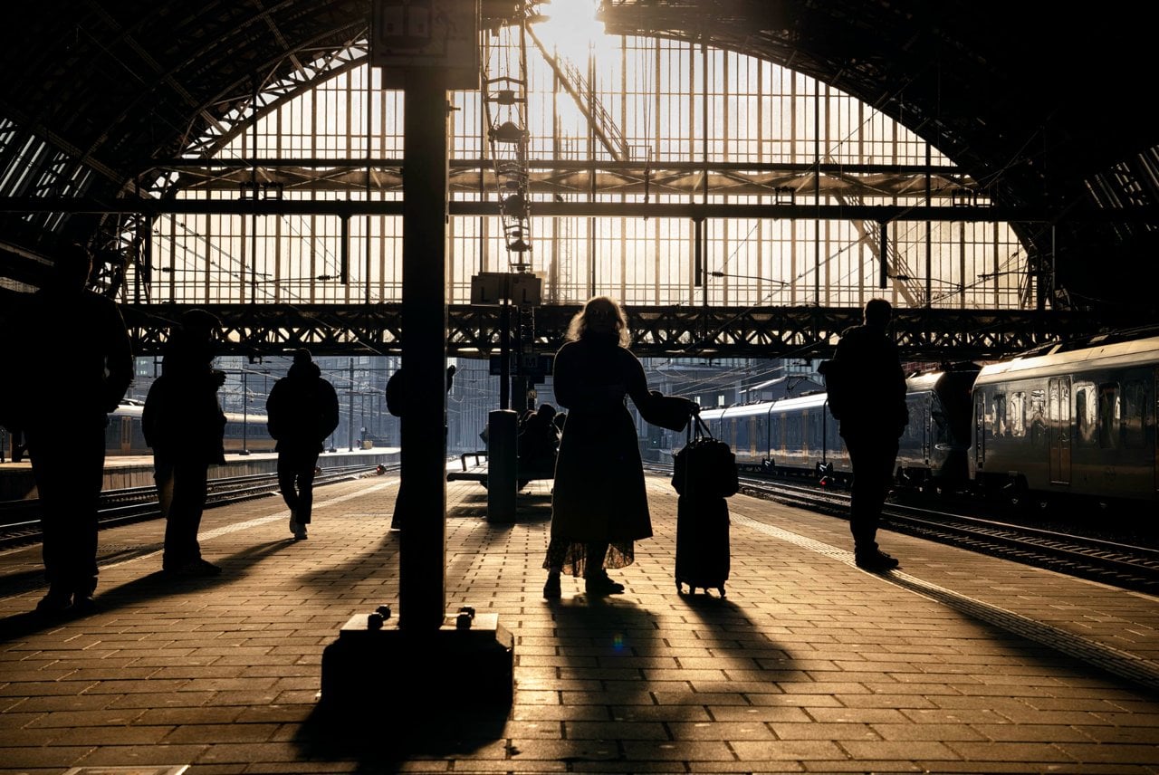 Foto uit de Westtunnel expositie door Justin Jin.