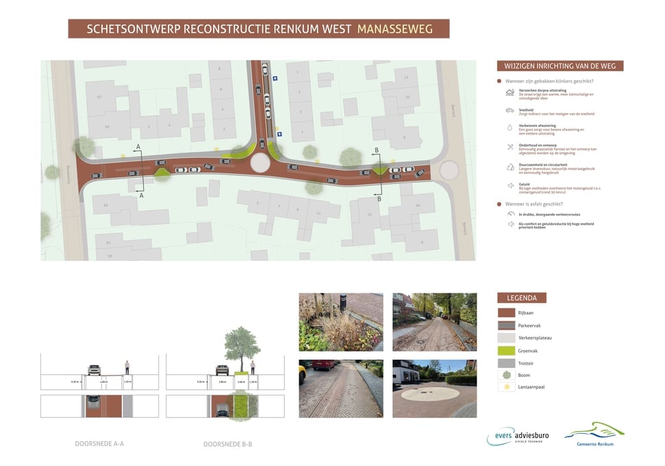 Schetsontwerp Manasseweg
