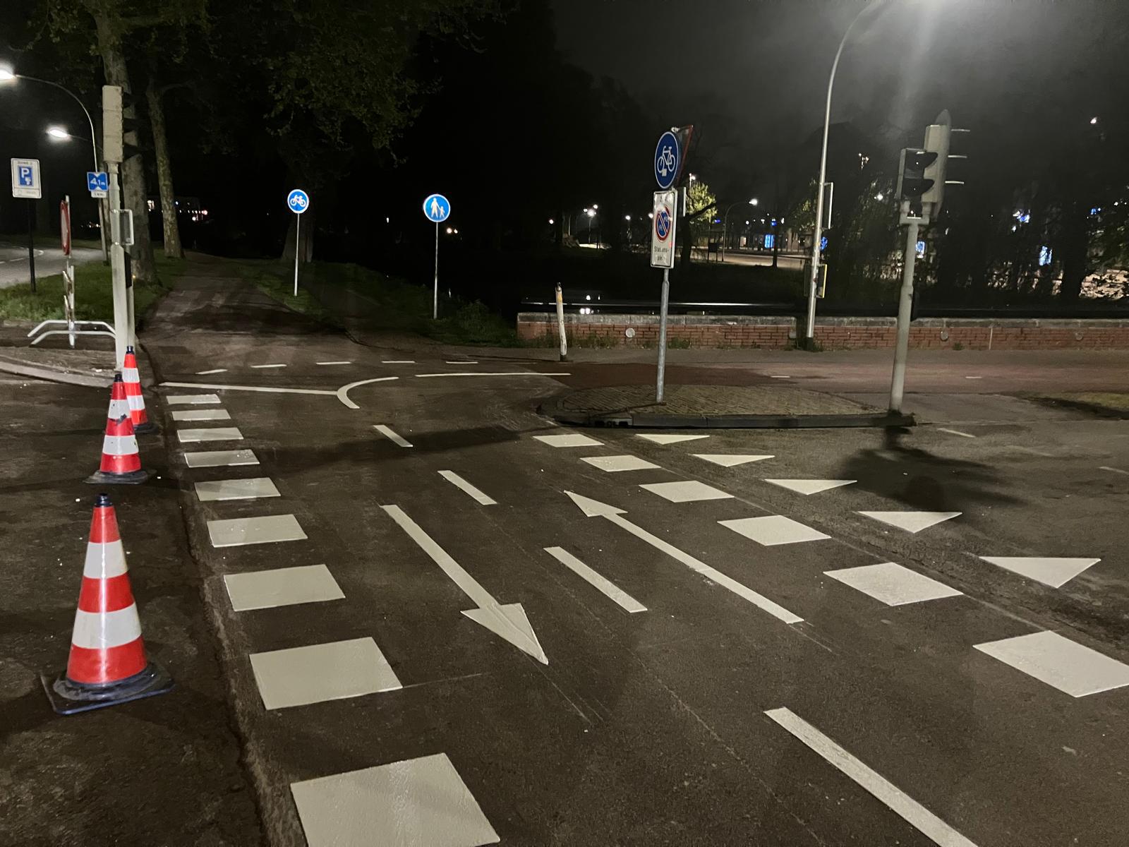 Fietspad Singel