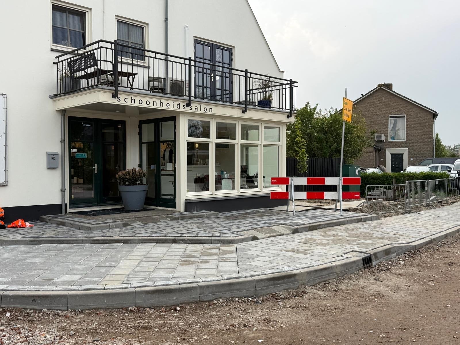 Bestrating trottoir Heulweg/Herenweg