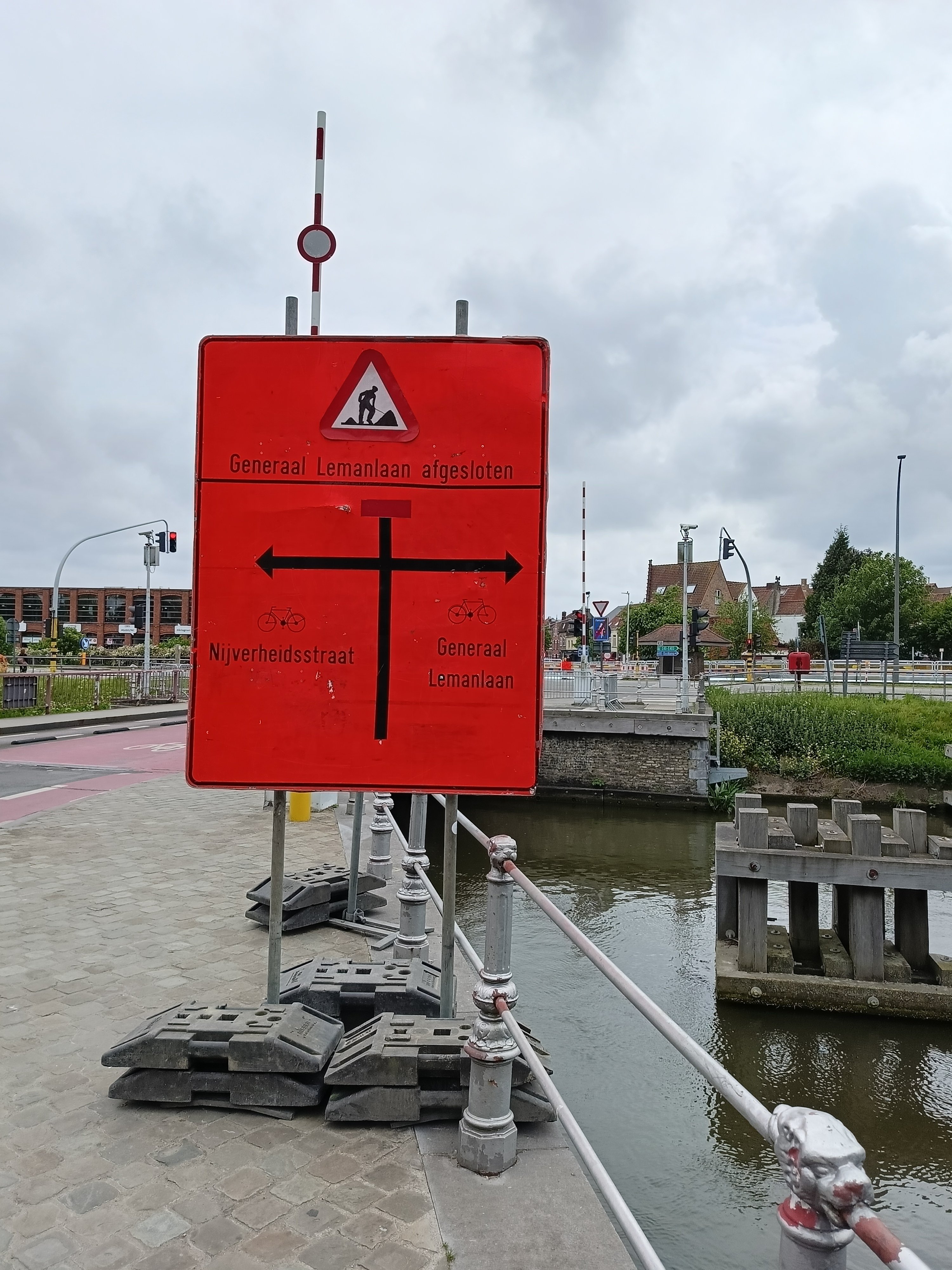 Signalisatie Gentpoort