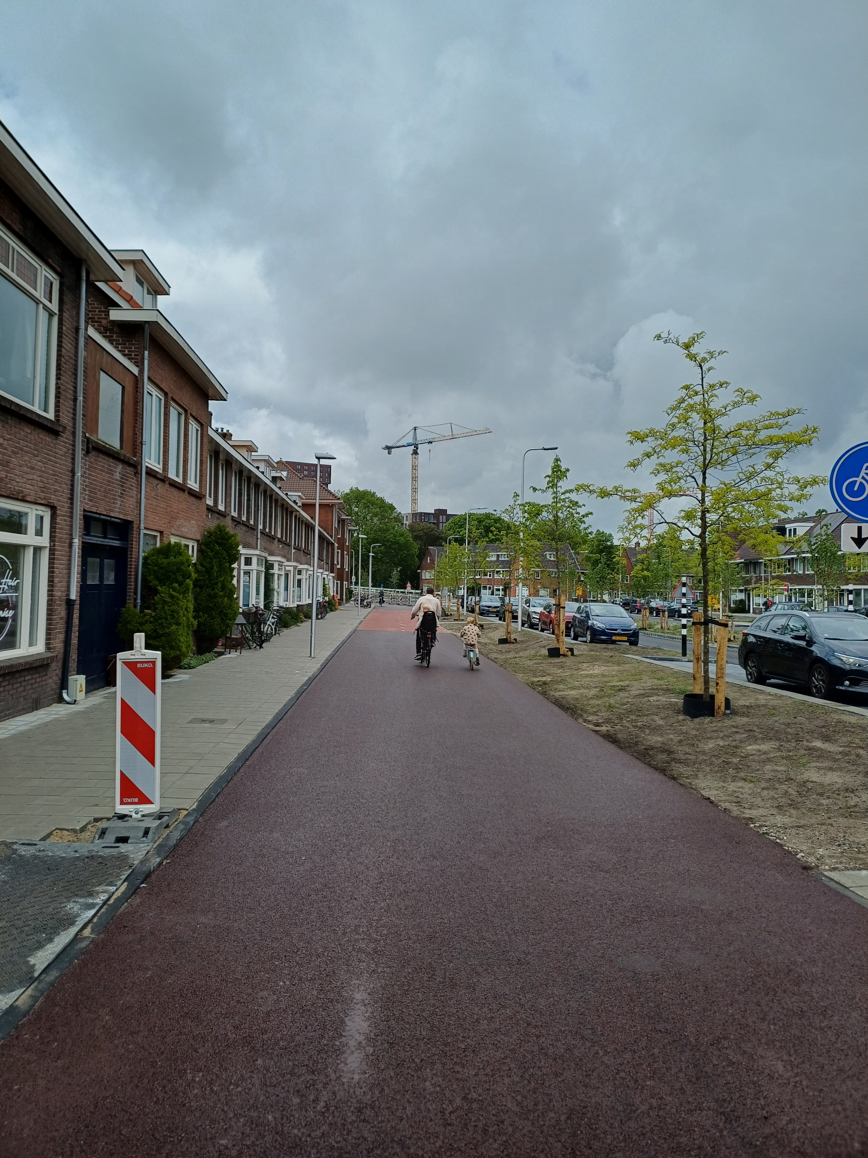 Fietspad zuidkant Socrateslaan