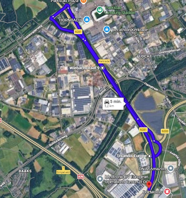 Toerit Avantis d omleiden via de af en toerit Euregioweg dit i.v.m. werkzaamheden aan de afrit beitel a