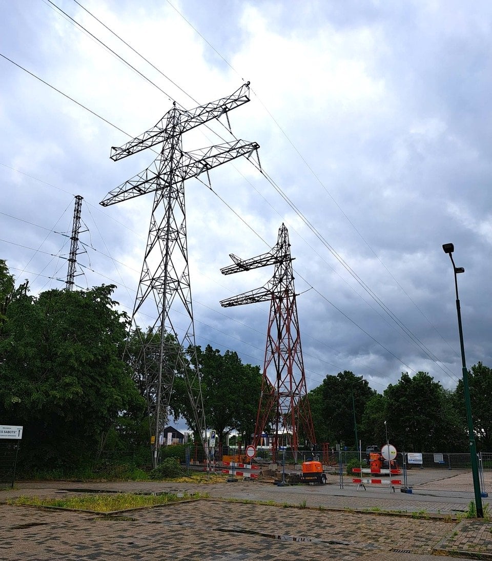 Opbouw mast