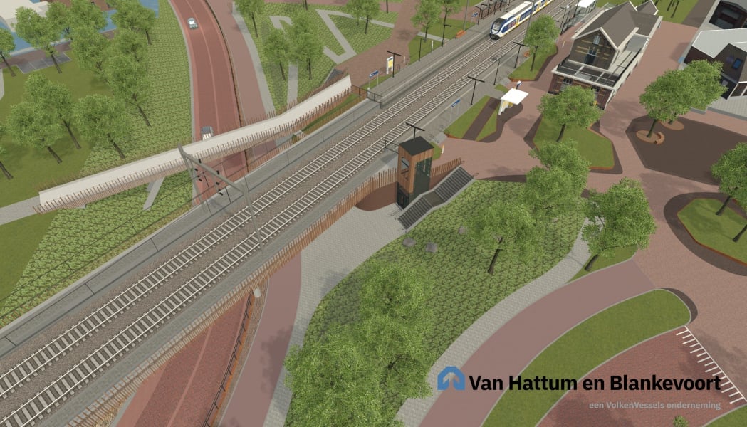 Het eindresultaat van project WOSS
Bron: (Succesvolle Samenwerking Bij de Realisatie van de Onderdoorgang Wolfheze | Gebr. Van Kessel, z.d.)
