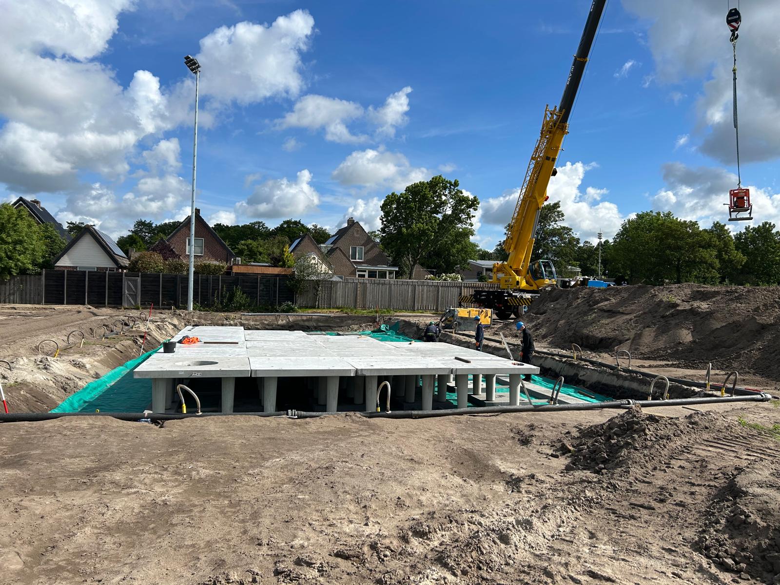 Opbouw van de waterkelder