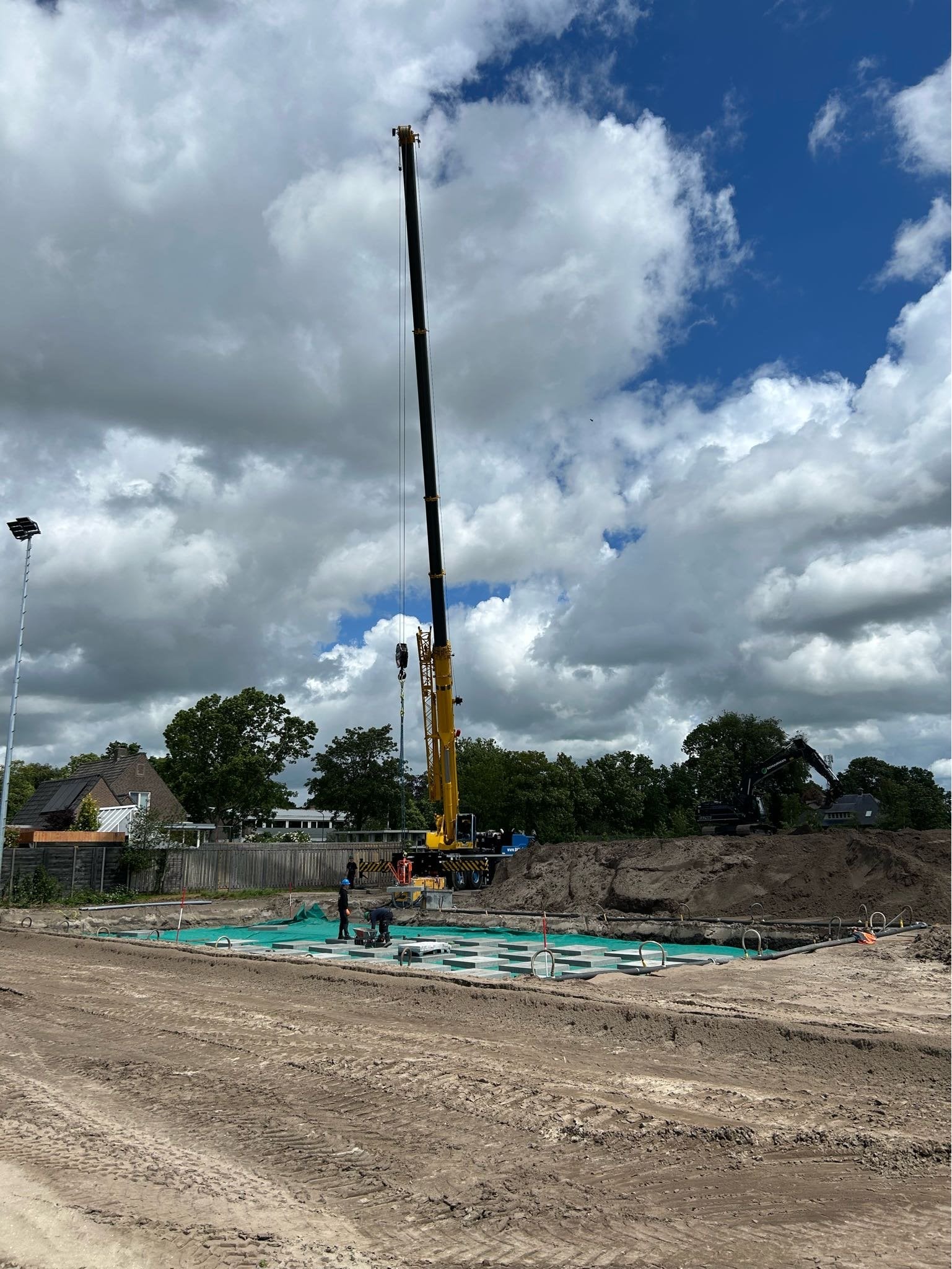 Opbouw van de waterkelder