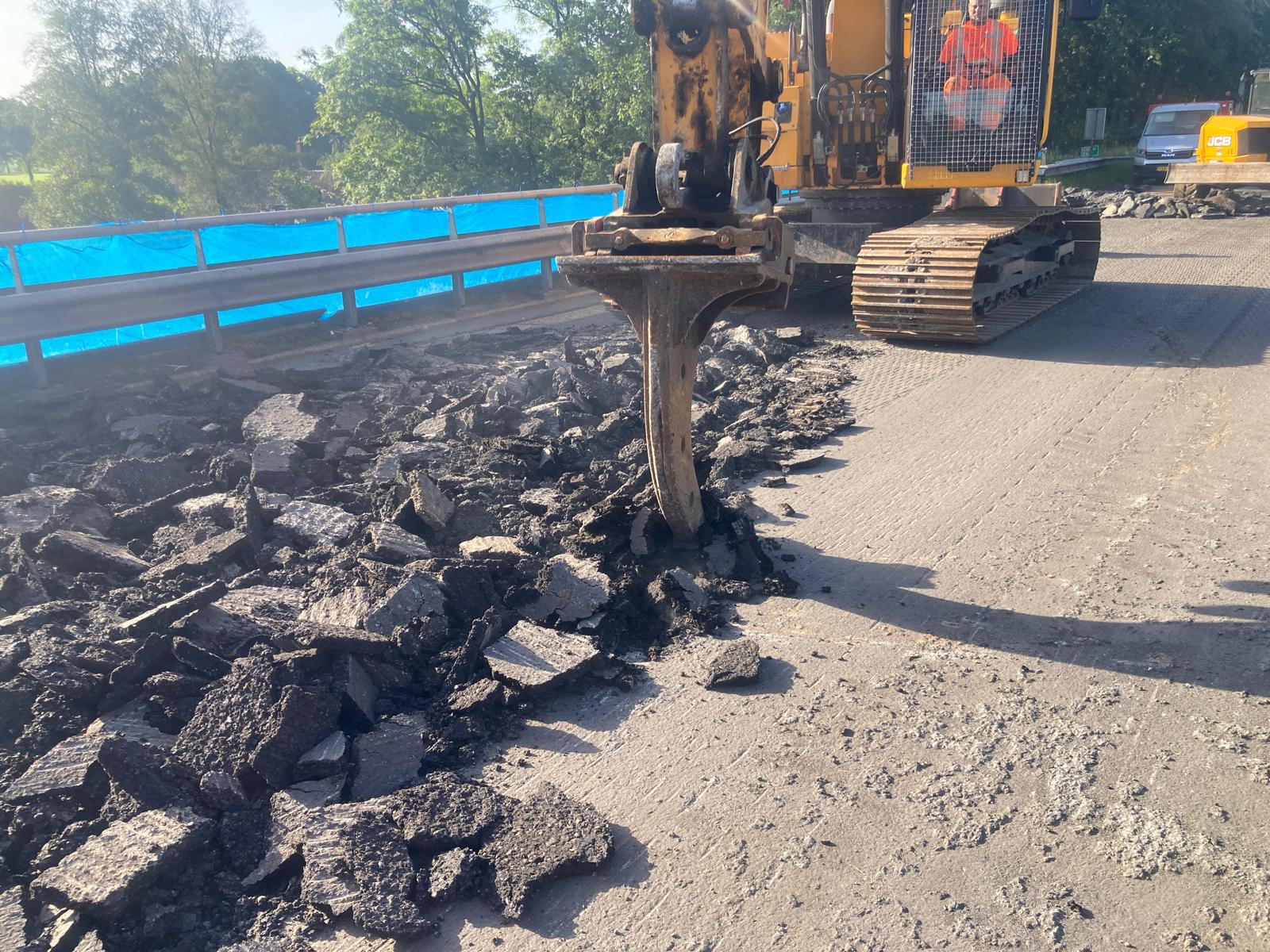 Rippen dek spoorviaduct Barneveld
