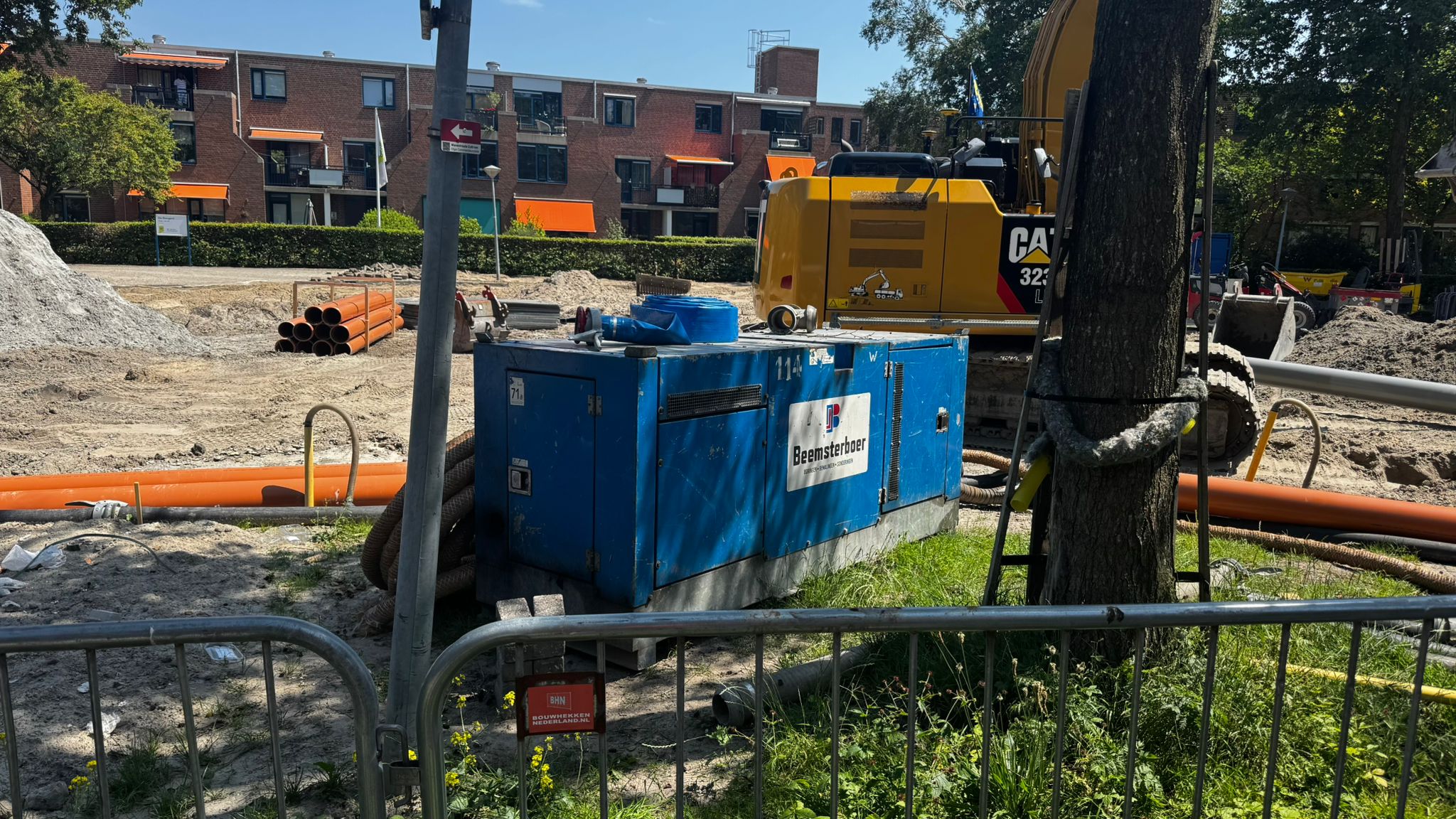 Bemalingspomp aan de Geulweg