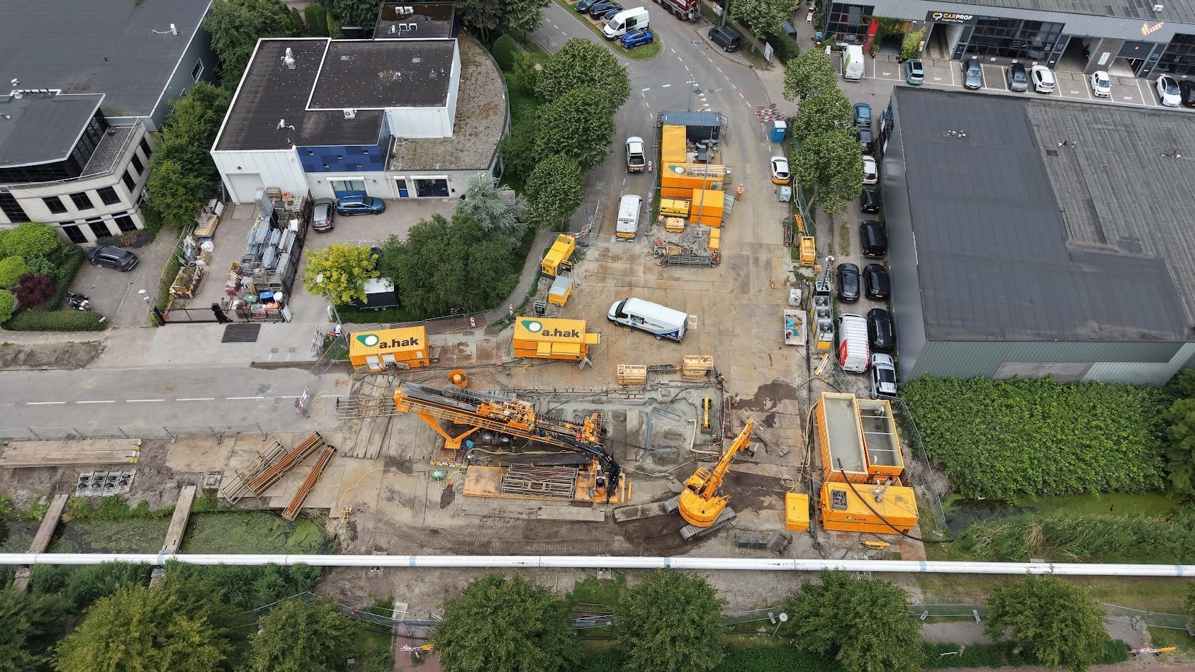 Foto: Dennis van de Bovenkamp - Werkterrein Theems/Tiber